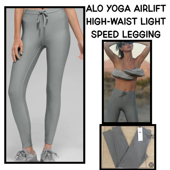 ALO Yoga Pants - ALO YOGA AIRLIFT HIGH-WAIST LIGHT SPEED LEGGING